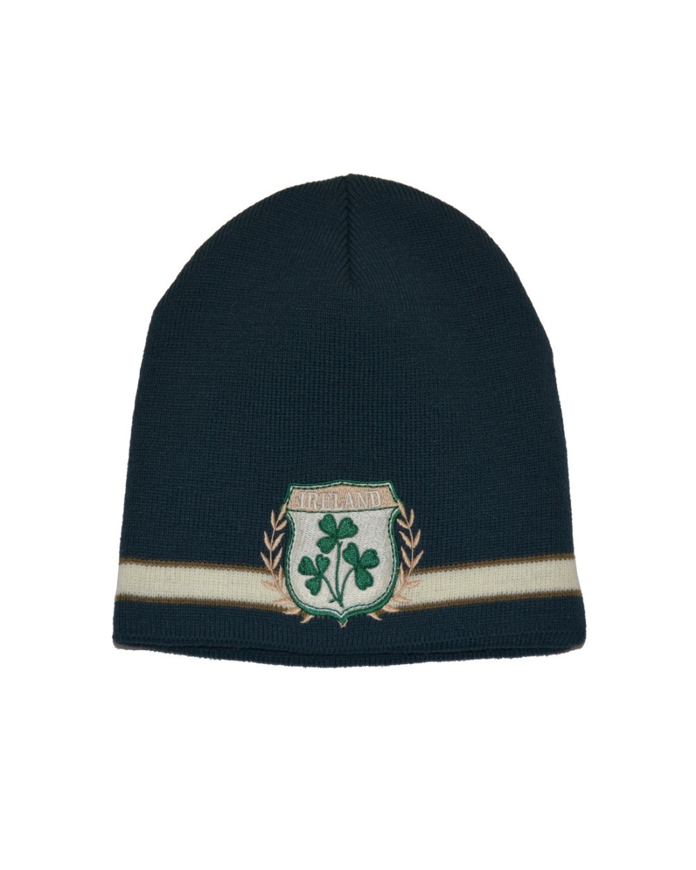 Lansdowne Sports Official Collection Bottle Green Crest Knit Hat