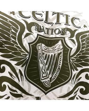 Moss Green Celtic wings Long Sleeve T-shirt