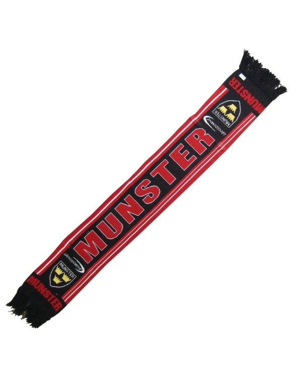 Lansdowne Sports Official Collection Red Navy Munster Knit Scarf