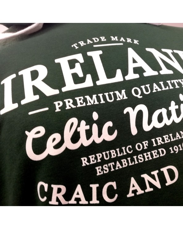 Bottle Green Ireland Celtic Nation Hoodie