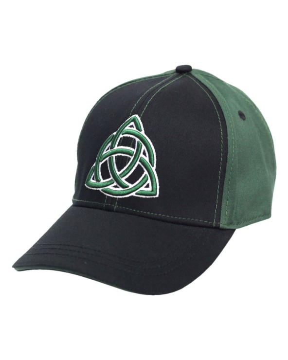 Black Green 3D Celtic Twist Baseball Cap