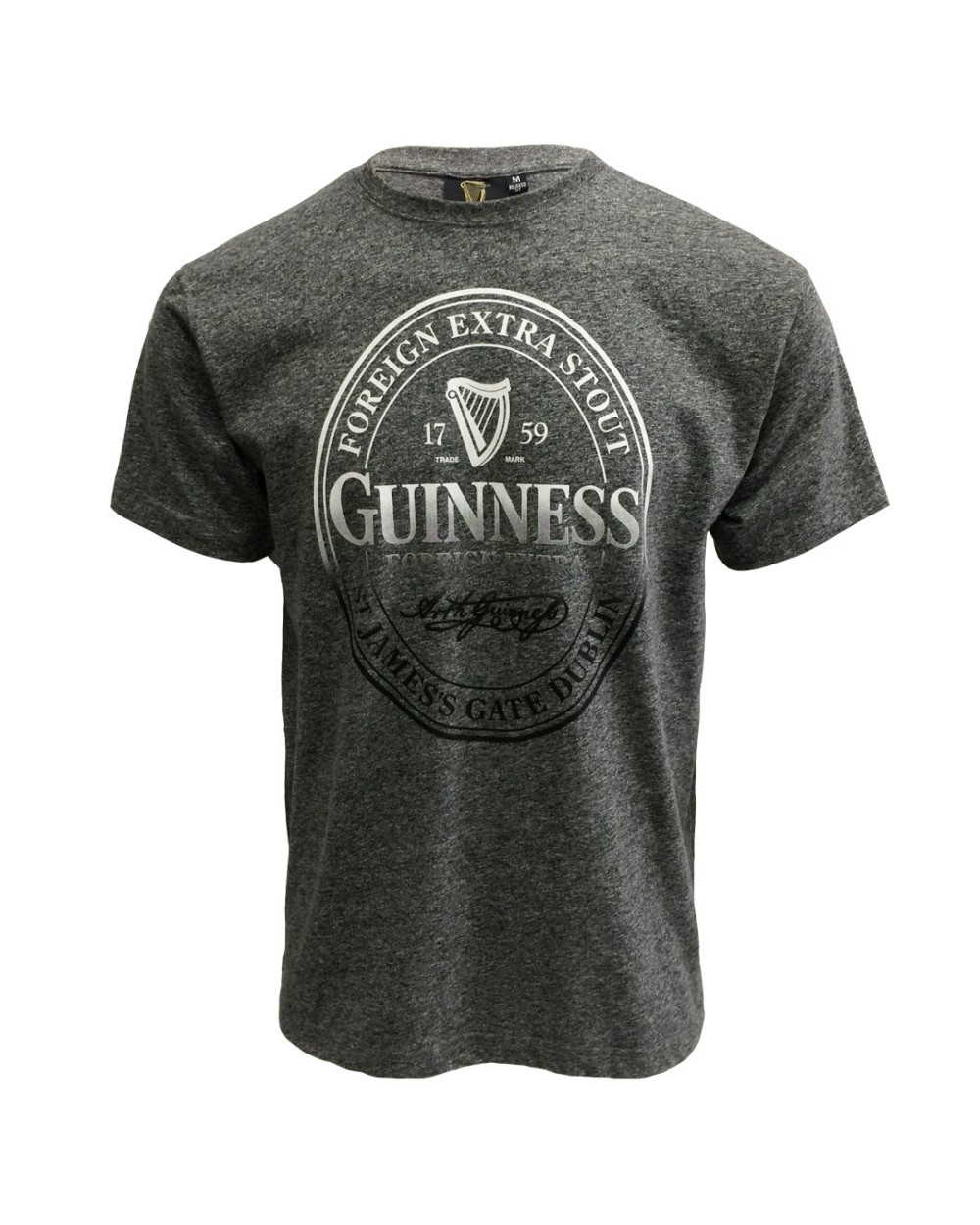 Guinness Black Grindle Stamp T-Shirt