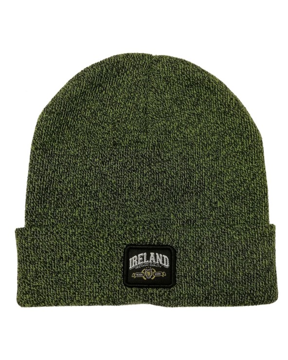 Moss Green Ireland Premium Quality Badge knit Hat