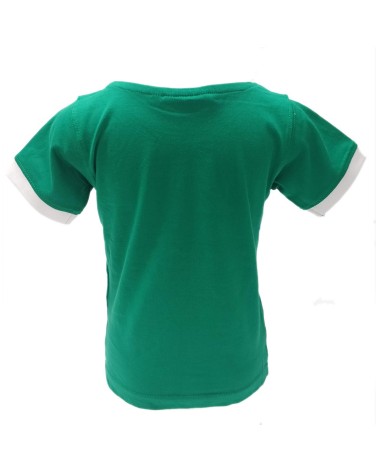 Emerald Green Ireland Sheep Kids Ringer T-shirt