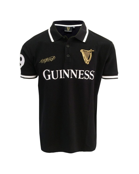 Guinness Black Polo Shirt