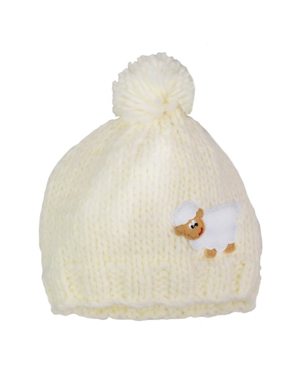 Traditional Craft Cream Sheep Kids Knit Hat