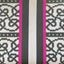 BK Jacquard Purse in Thyme Green & Pink