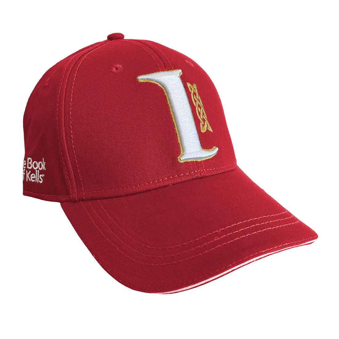 Book of Kells Bottle Green Letter I Baseball Cap