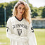 Guinness Harp Mesh Long Sleeve Top in Cream