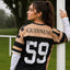 Guinness American Football Top in Black & Gold
