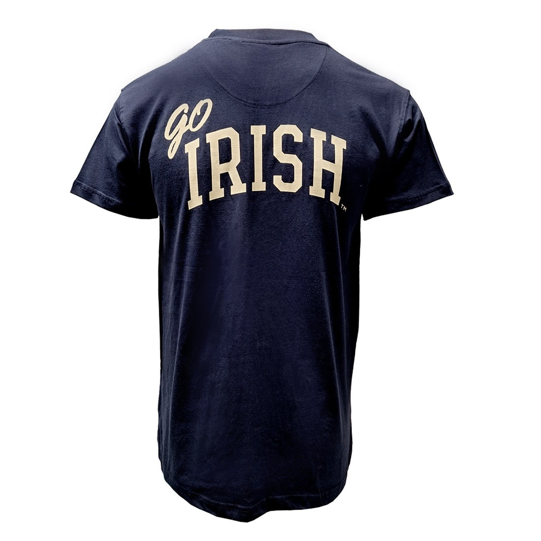 NAVY NOTRE DAME GUINNESS LOGO GO IRISH MEN T-SHIRT