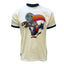 CREAM/NAVY GUINNESS NOTRE DAME TOUCAN RINGER T-SHIRT