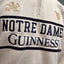 CREAM/NAVY NOTRE DAME GUINNESS 1/4 ZIP
