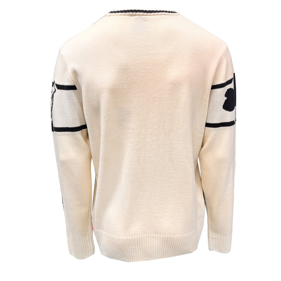 NATURAL/NAVY GO IRISH JUMPER