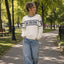 NATURAL/NAVY GO IRISH JUMPER