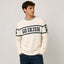 NATURAL/NAVY GO IRISH JUMPER