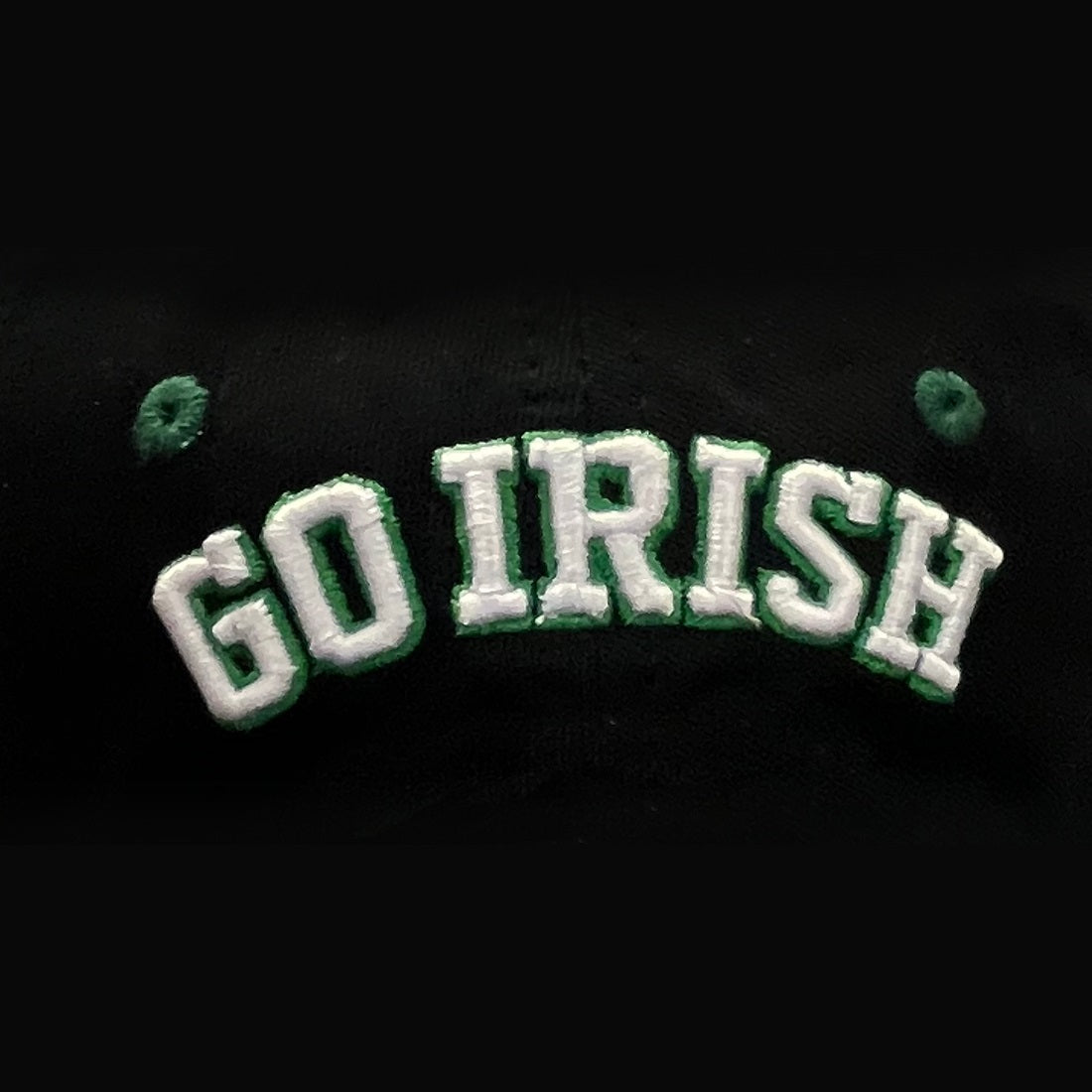 BLACK/GREEN NOTRE DAME/GUINNESS TOUCAN BASEBALL CAP