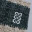 Rib Knit Headband in Taupe & Cream