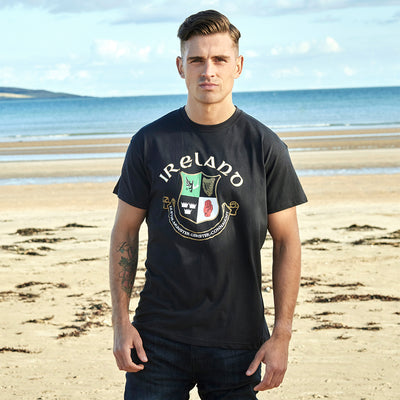 Ireland Four Provinces T-Shirt in Navy