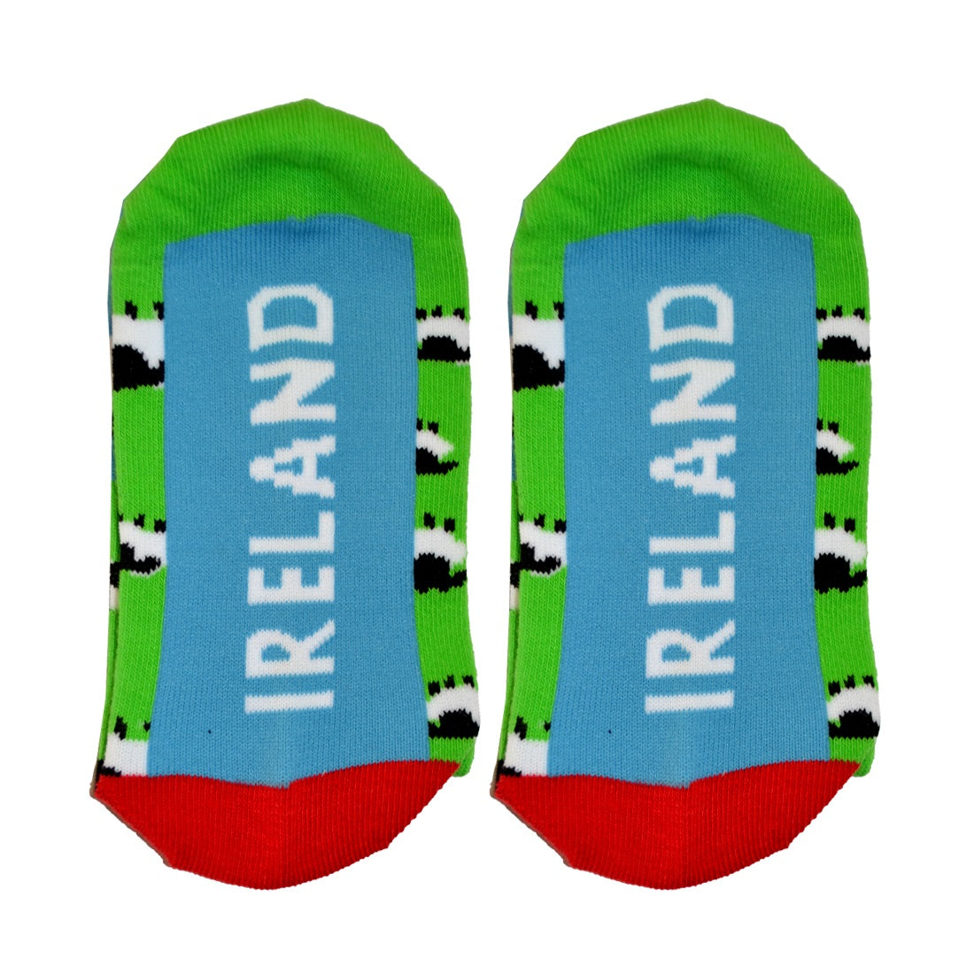 Sheep & Tractor Kids Socks in Green & Blue