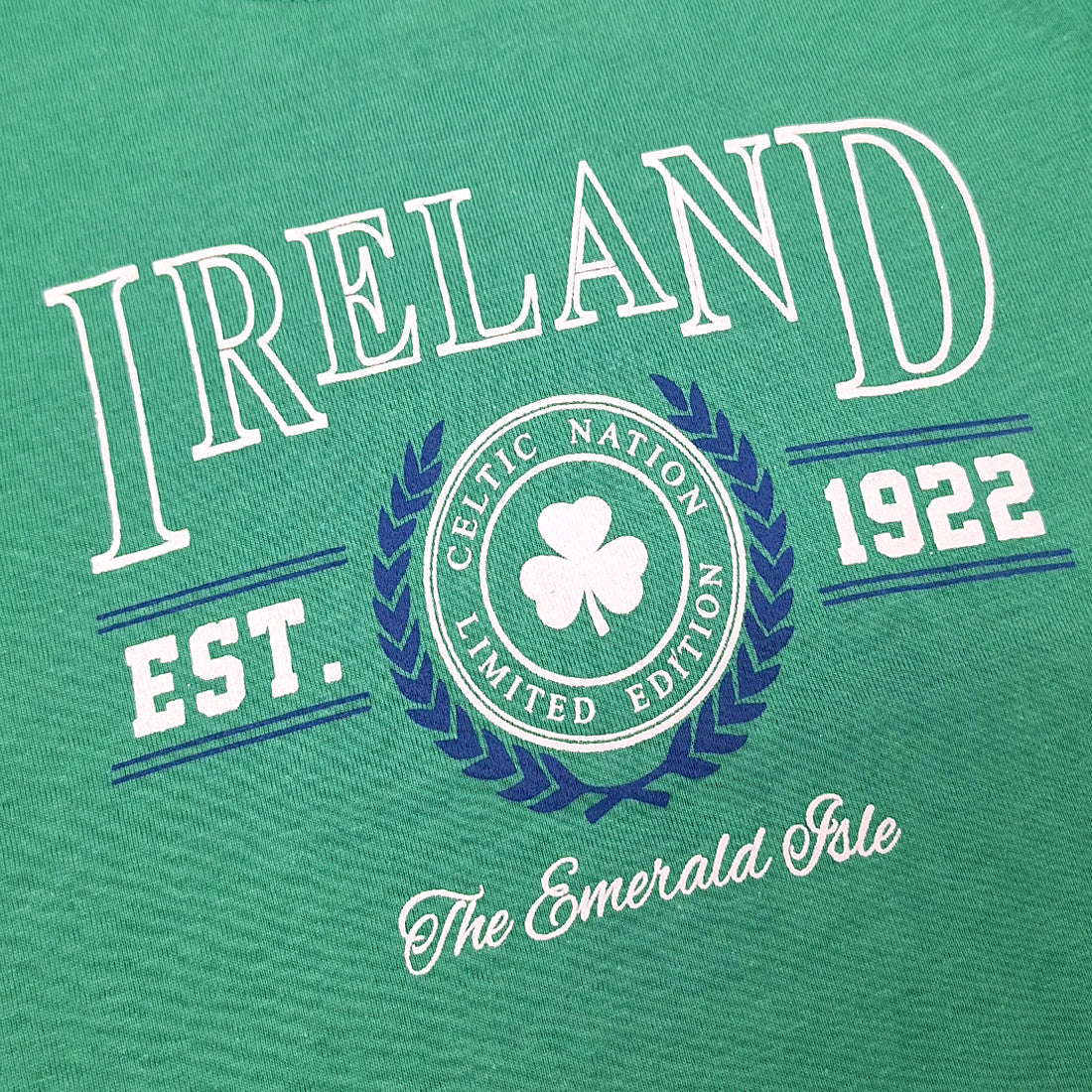 Ireland ‘Celtic Nation’ Kids T-Shirt in Green