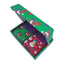 Rudolph Two Pack Mens Socks in Green & Purple
