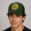 Trinity College Dublin Bottle Green Seal Baseball Cap