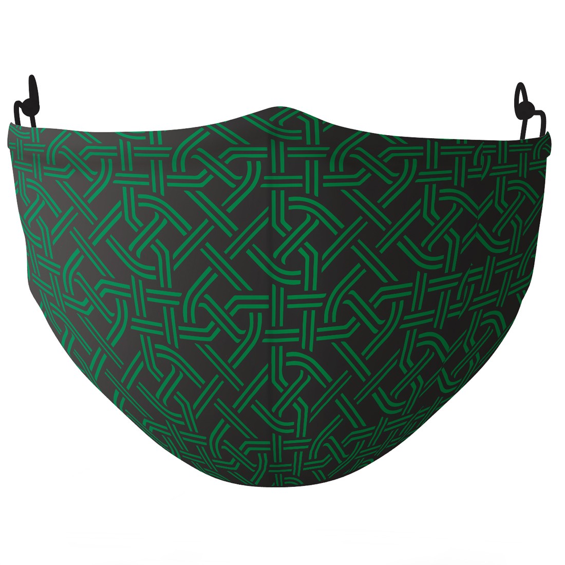 Adults Black Celtic Knot Barrier Mask (NSAI SWIFT 19 Compliant)
