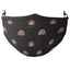 Adults Black Rainbow Barrier Mask (NSAI SWIFT 19 Compliant)