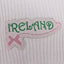 All-Over Shamrock Kids Cardigan in White