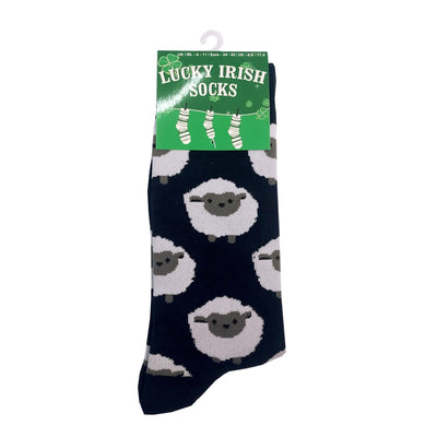 All-Over Sheep Adults Socks in Navy