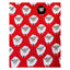 All Over Sheep Baby Blanket in Red
