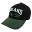 Black/ Bottle Green Ireland Shamrock Baseball cap