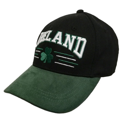 Black/ Bottle Green Ireland Shamrock Baseball cap