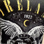Ireland ‘Viking Ship Wings’ V-Neck Ladies T-Shirt in Black