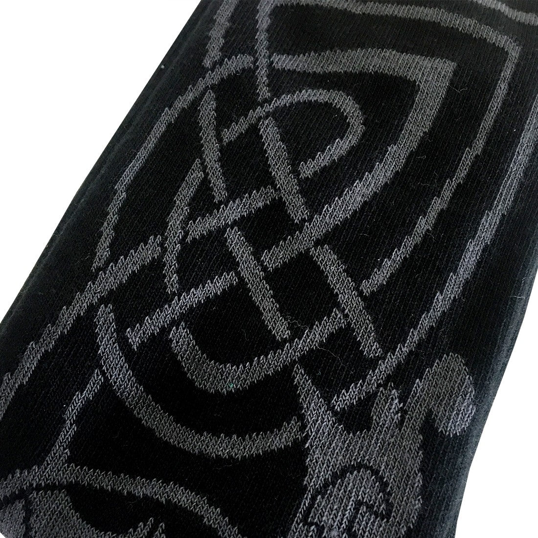 Book of Kells Black/ Grey Celtic Socks