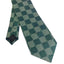 Book of Kells Bottle Green/ Navy Knot Silk Tie