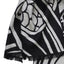 Book of Kells Celtic Reversible Scarf in Grey & Black