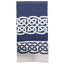 Book of Kells Celtic Reversible Scarf in Navy & Grey