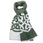 Book of Kells Celtic Reversible Scarf in Thyme & Grey