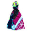 Book of Kells Large Celtic Scarf in Cerise Pink & Lime