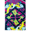 Book of Kells Large Celtic Scarf in Cerise Pink & Lime