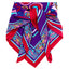 Book of Kells Large Celtic Square Scarf in Purple & Red