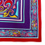 Book of Kells Large Celtic Square Scarf in Purple & Red