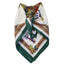 Book of Kells Signature Square Scarf in Bottle, Red & Purple