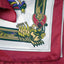 Book of Kells Signature Square Scarf in Wine, Purple & Bottle Green