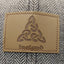 Brown Ireland Tweed Suede Peak Baseball Cap