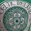 Cead Mile Failte Ladies V-neck T-shirt in Power Green