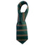 Celtic Band Silk Tie in Bottle Green & Gold
