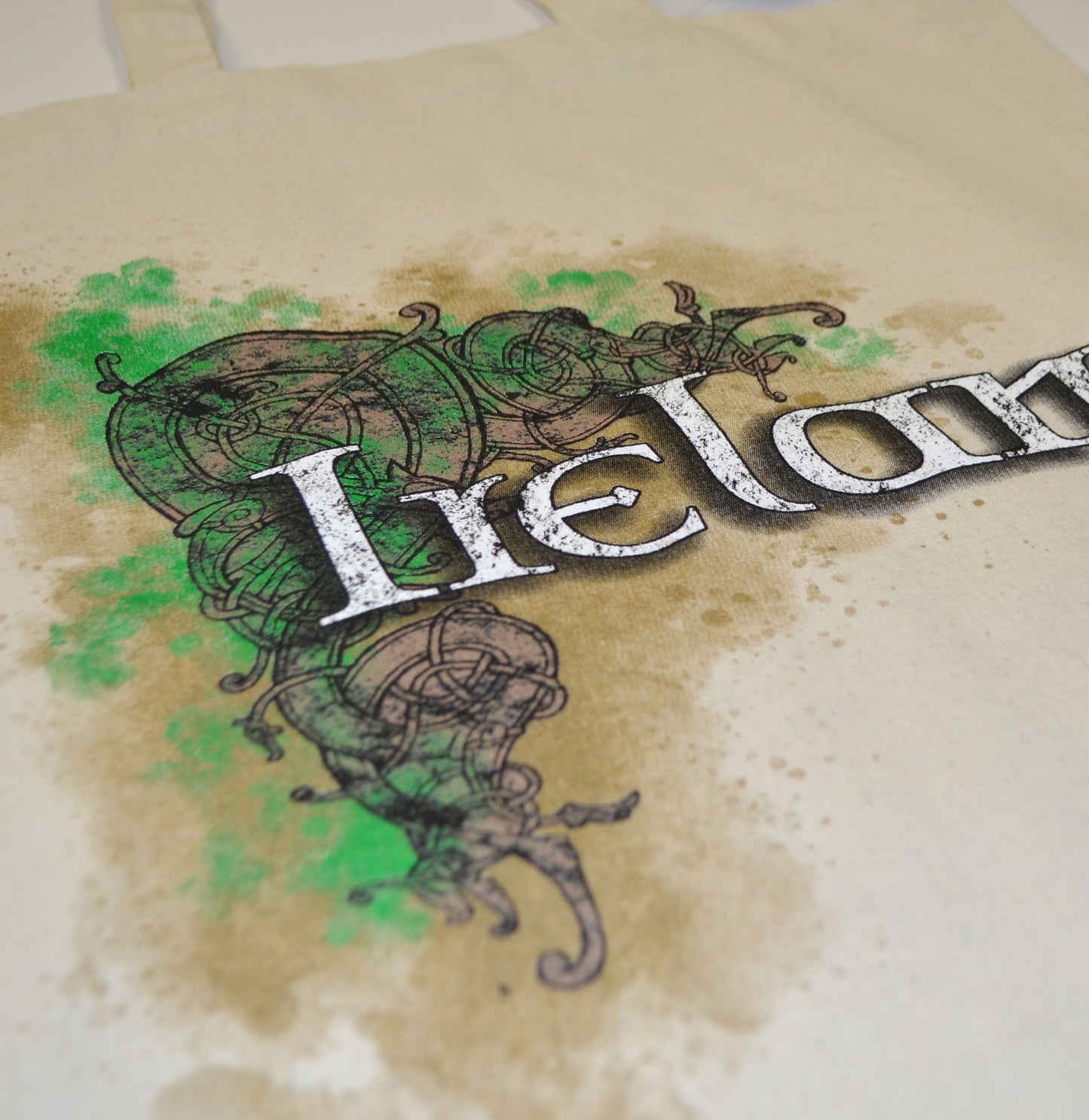 Ireland Tote Bag in Natural Oat